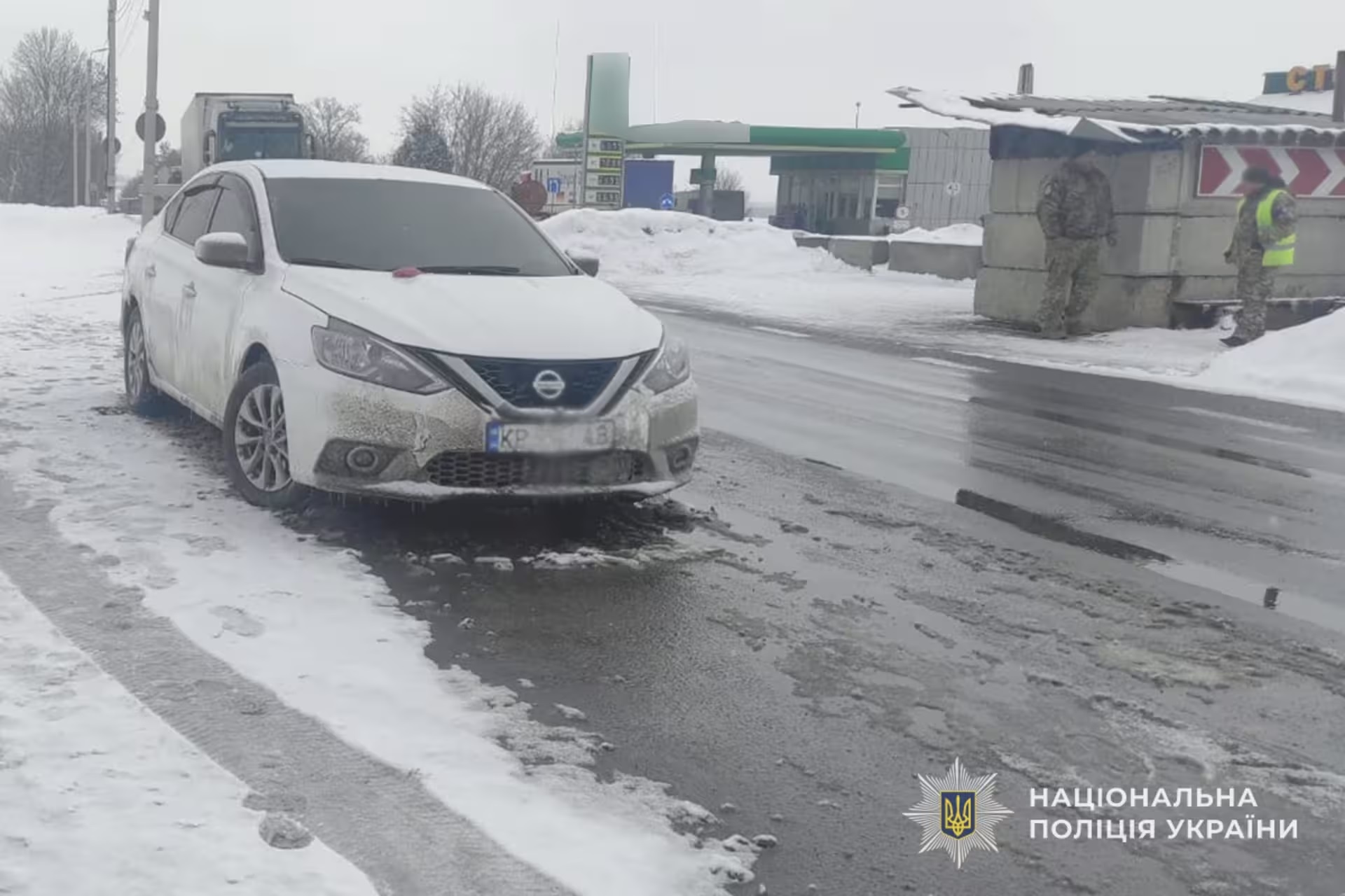 На Тернопільщині на блокпосту зупинили авто з військовими з СЗЧ