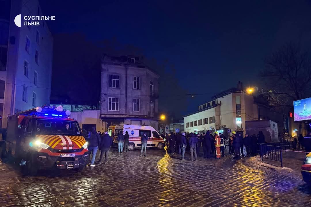 З'явилося відео моменту вибуху у Львові