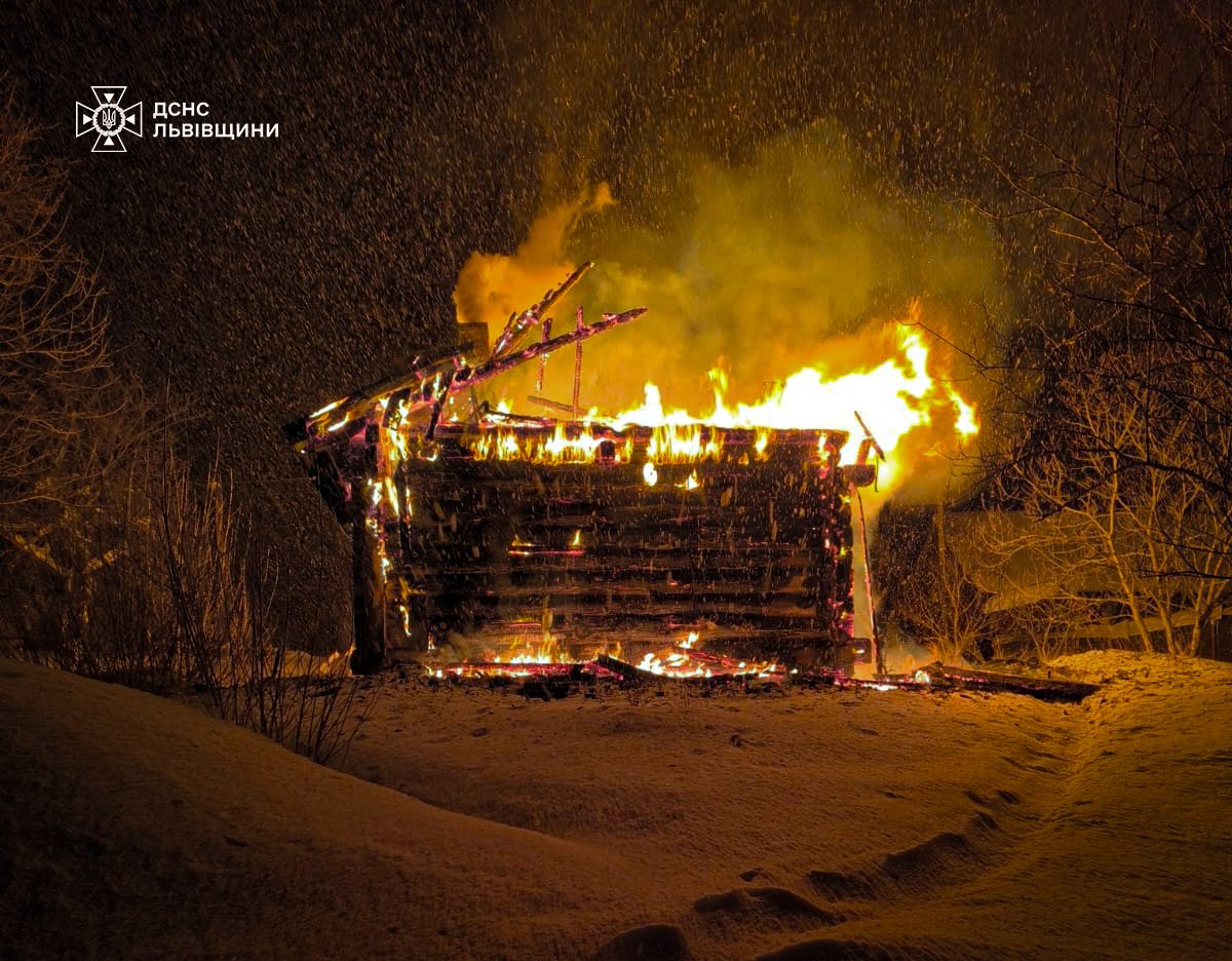 На Львівщині в пожежі загинув власник будинку