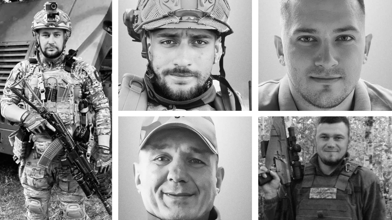 Десантник, снайпер, нацгвардійці: Львівщина прощається з п'ятьма Воїнами