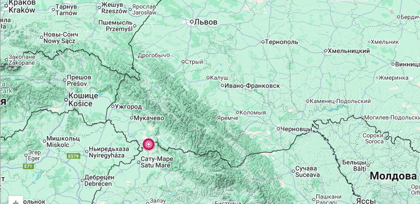 У Закарпатті зафіксували землетрус