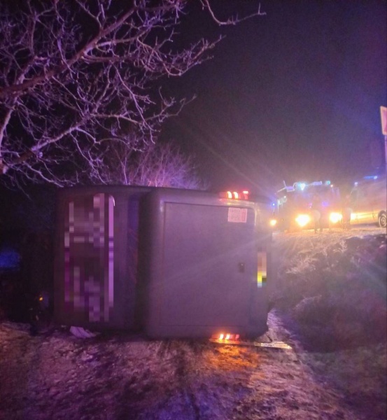 В Молдові потрапив в аварію автобус з українцями: фото з місця ДТП