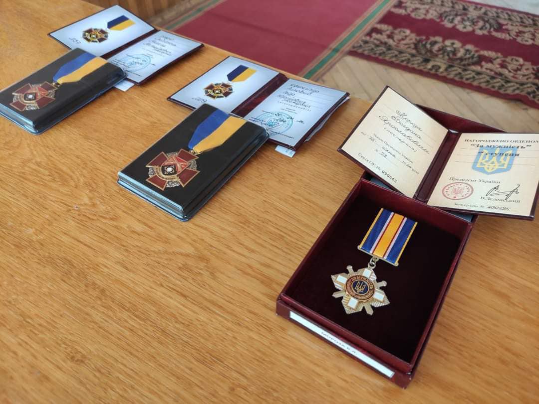 Трьох воїнів з Львівщини нагородили посмертно (фото)