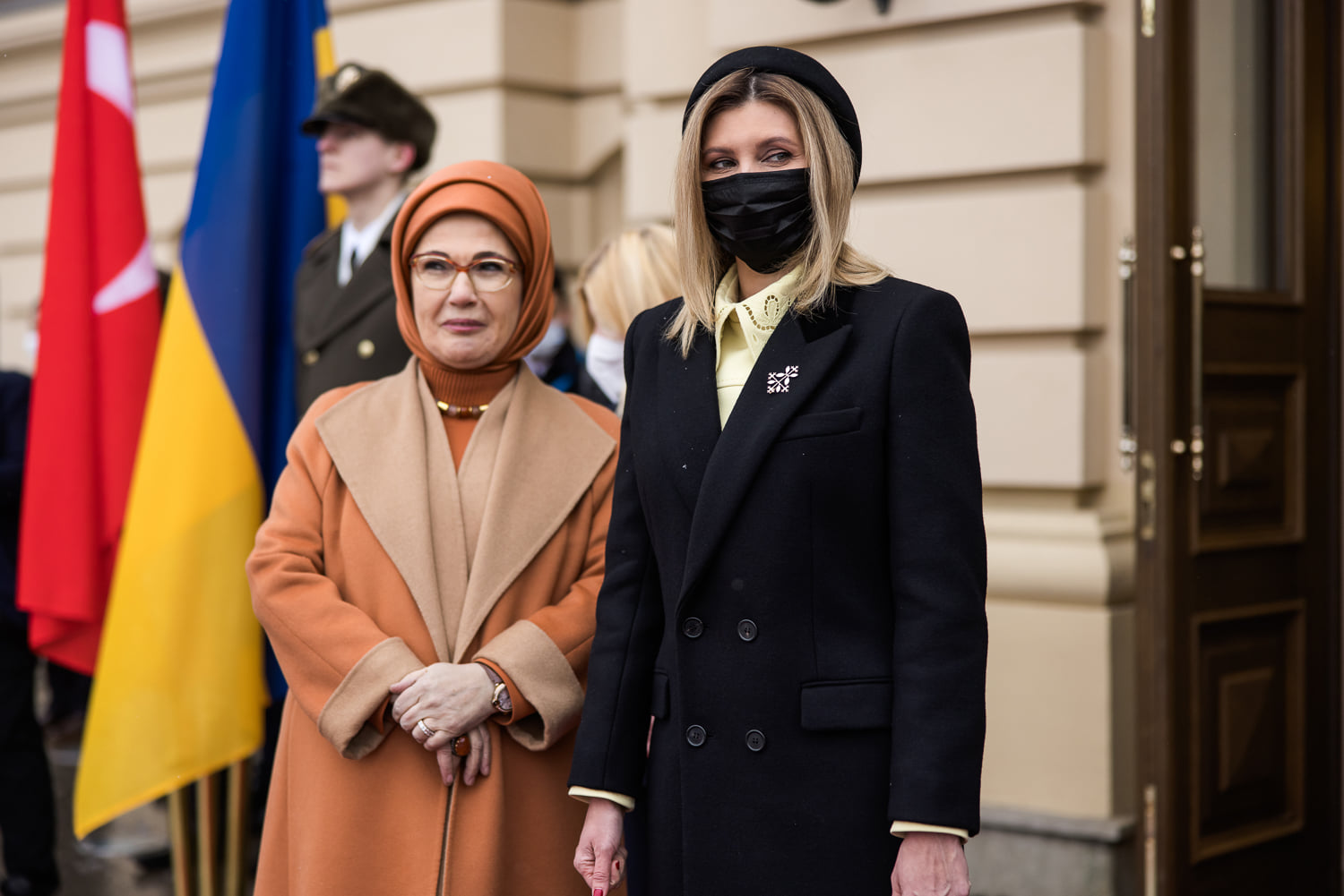 Олена Зеленська зустріла подружжя Ердоганів та вразила мережу новим образом