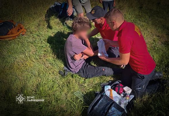На Стрийщині в горах травмувався 15-річний хлопець